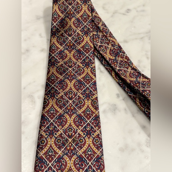 Men’s Vintage Countess Mara, pure Silk, neck tie, made for Parisian, Exc cond! - Picture 3 of 6